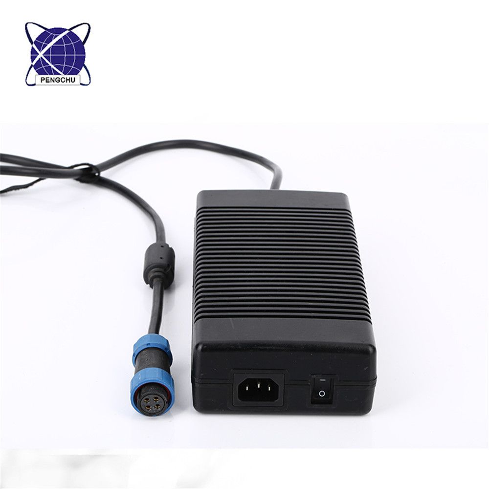 High efficiency 12V 21A AC adapter with PFC>0.99